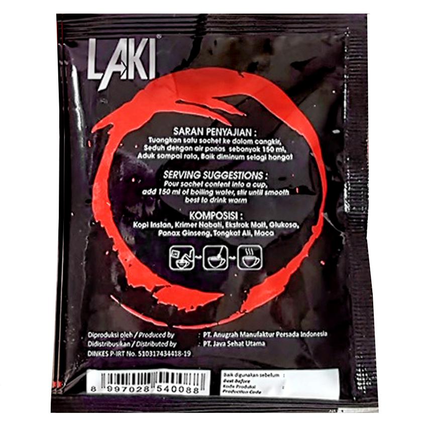 Gambar Laki Kopi Coffee for Men Sachet - 25 gr Jenis Obat Kuat