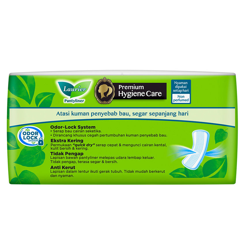 Laurier Pantyliner Cleanfresh Silvery Deo Care - 40 Pads