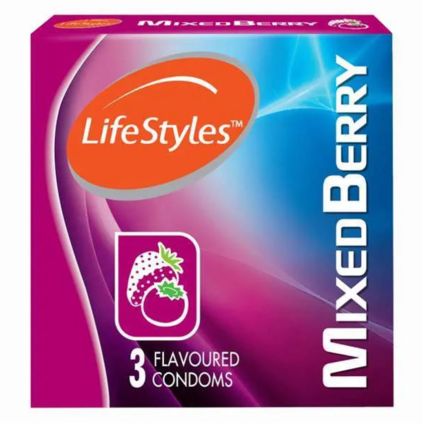 LifeStyles Kondom MixedBerry - 3 Pcs