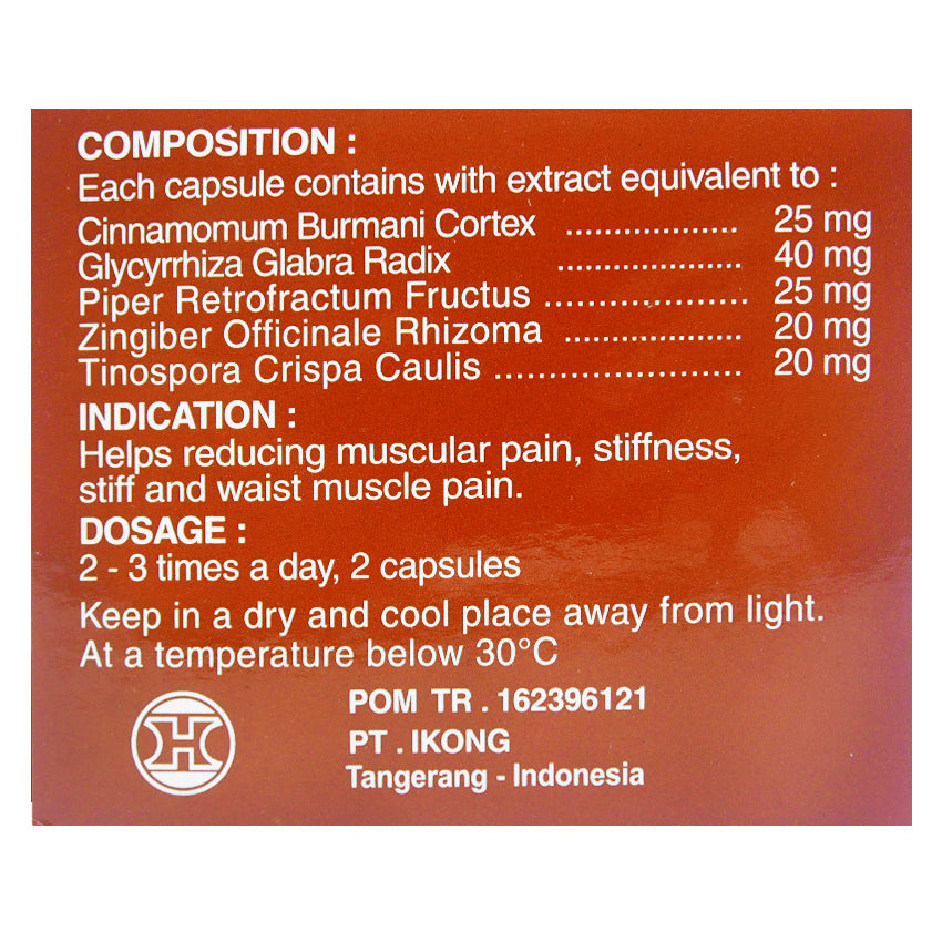Linucyl 580 mg Box - 120 Kapsul
