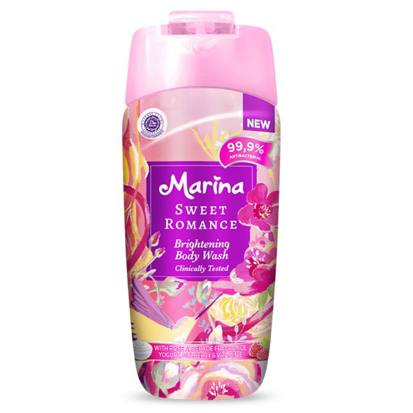 Gambar Marina Brightening Body Wash Glow & Soften Bottle - 95 mL Jenis Perawatan Tubuh