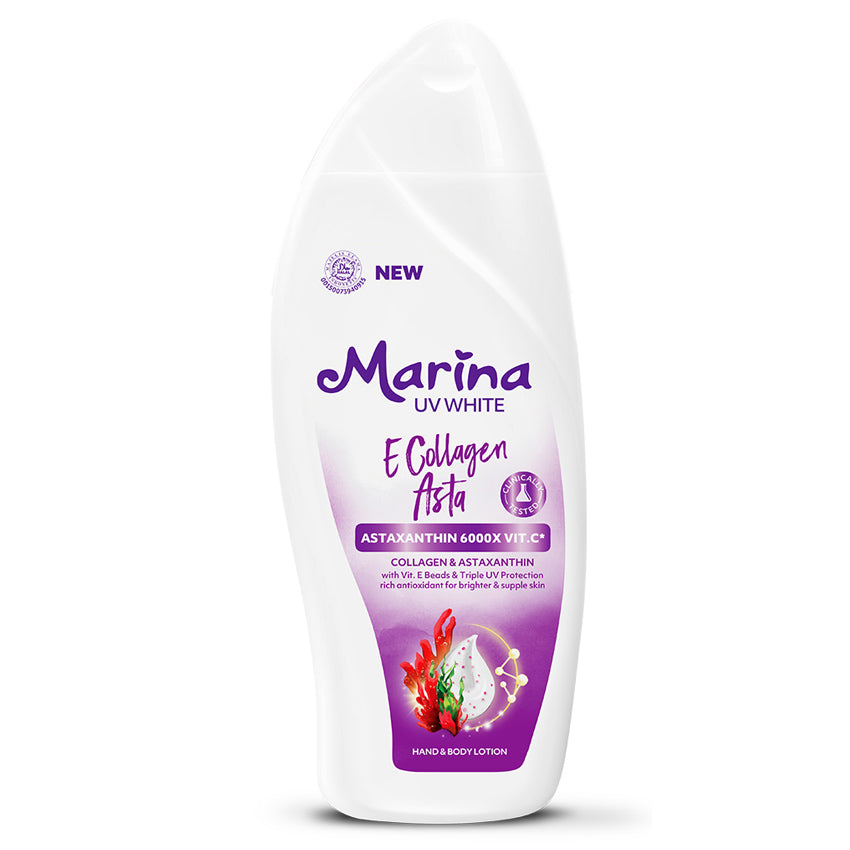 Gambar Marina Handbody Lotion UV White E Collagen Asta - 460 mL Jenis Perawatan Tubuh