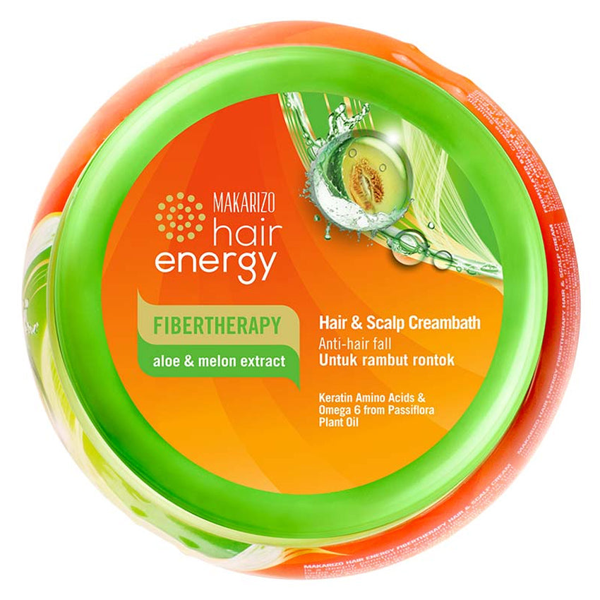 Makarizo Hair Energy Hair & Scalp Creambath Aloe & Melon - 500 gr