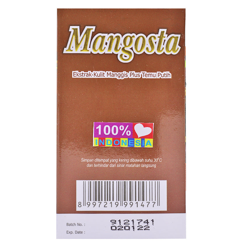Mangosta Ekstrak Kulit Manggis - 50 Kapsul