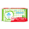 My Baby Antibacterial Extra Thick Wipes - 50+50 Sheets