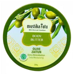 Gambar Mustika Ratu Body Butter Olive Oil Zaitun - 200 g Perawatan Tubuh