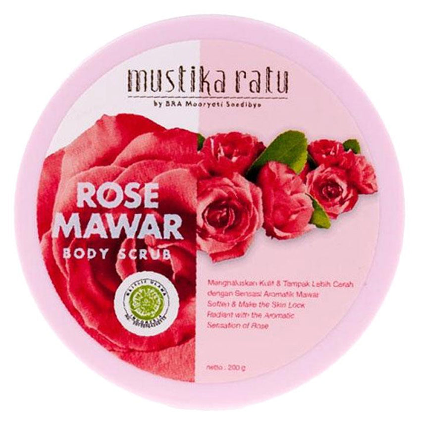 Gambar Mustika Ratu Body Scrub Rose Mawar - 200 g Jenis Perawatan Tubuh