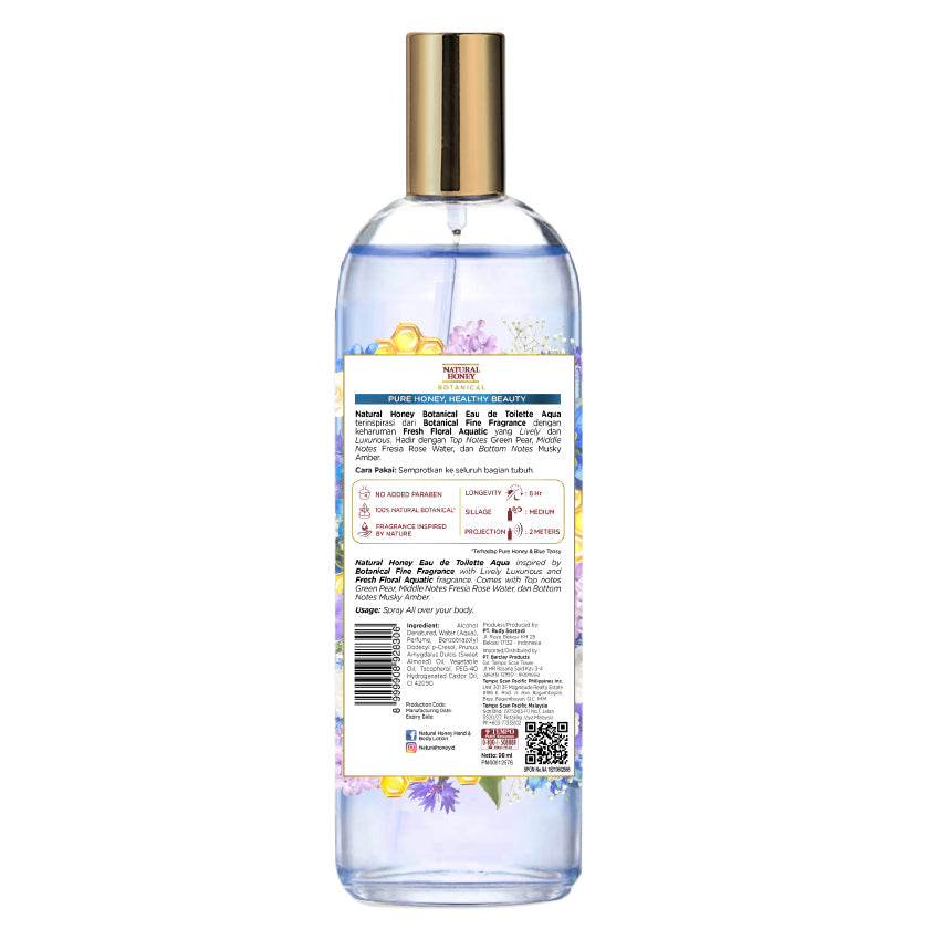 Gambar Natural Honey Botanical Aqua EDT Perfume - 100 mL Jenis Parfum