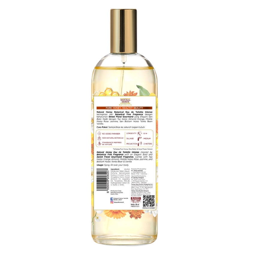Gambar Natural Honey Botanical Intense EDT Perfume - 100 mL Jenis Parfum