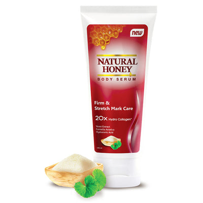 Gambar Natural Honey Body Serum Firm & Stretch Mark Care - 180 mL Jenis Perawatan Tubuh