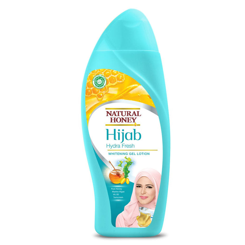 Gambar Natural Honey Body Lotion Hijab Hydra Fresh - 450 mL Jenis Perawatan Tubuh