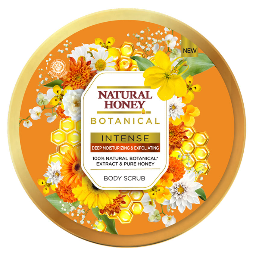 Gambar Natural Honey Botanical Intense Body Scrub - 200 mL Jenis Perawatan Tubuh