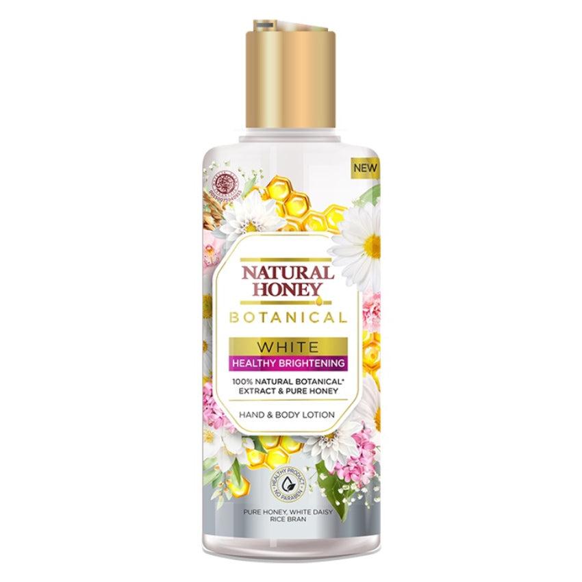 Gambar Natural Honey Botanical White Hand & Body Lotion - 200 mL Jenis Perawatan Tubuh