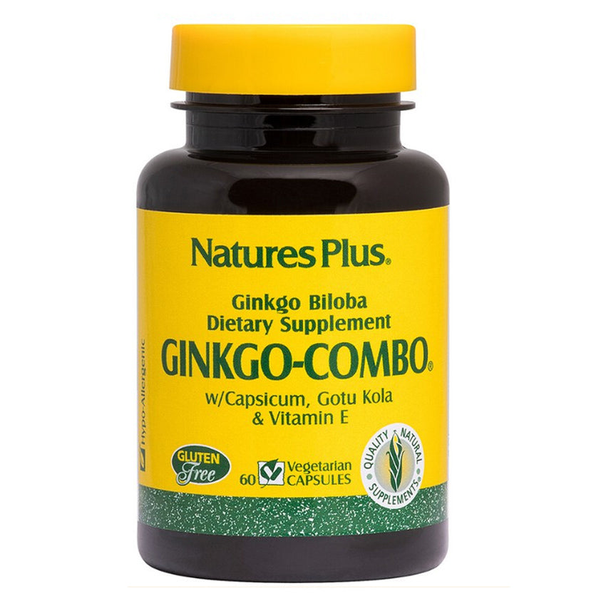 Nature's Plus Ginkgo Combo - 60 Kapsul