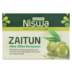 Gambar Niswa Zaitun Sabun Mandi - 90 gr Perawatan Tubuh