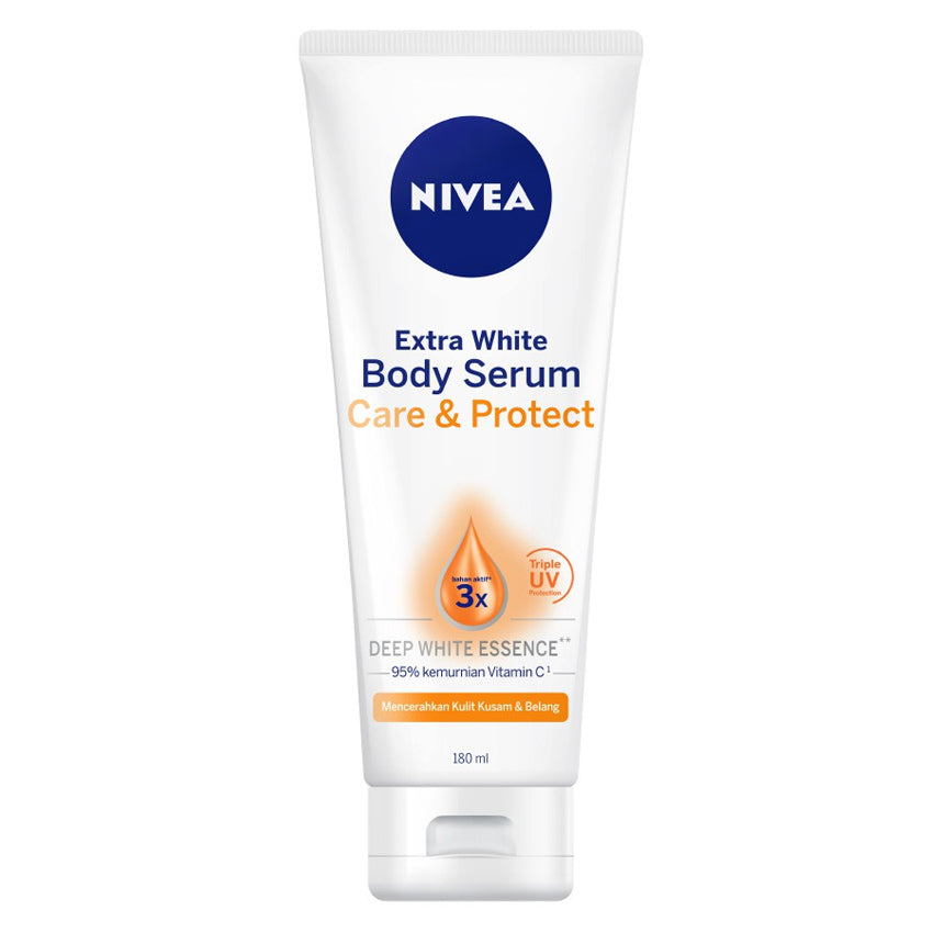 Nivea Extra White Care & Protect Body Serum - 180 mL