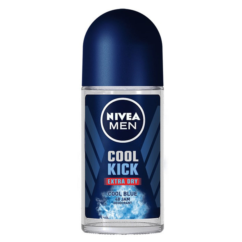 Gambar Nivea Men Cool Kick Deodorant Roll On - 50 mL Jenis Perawatan Pria