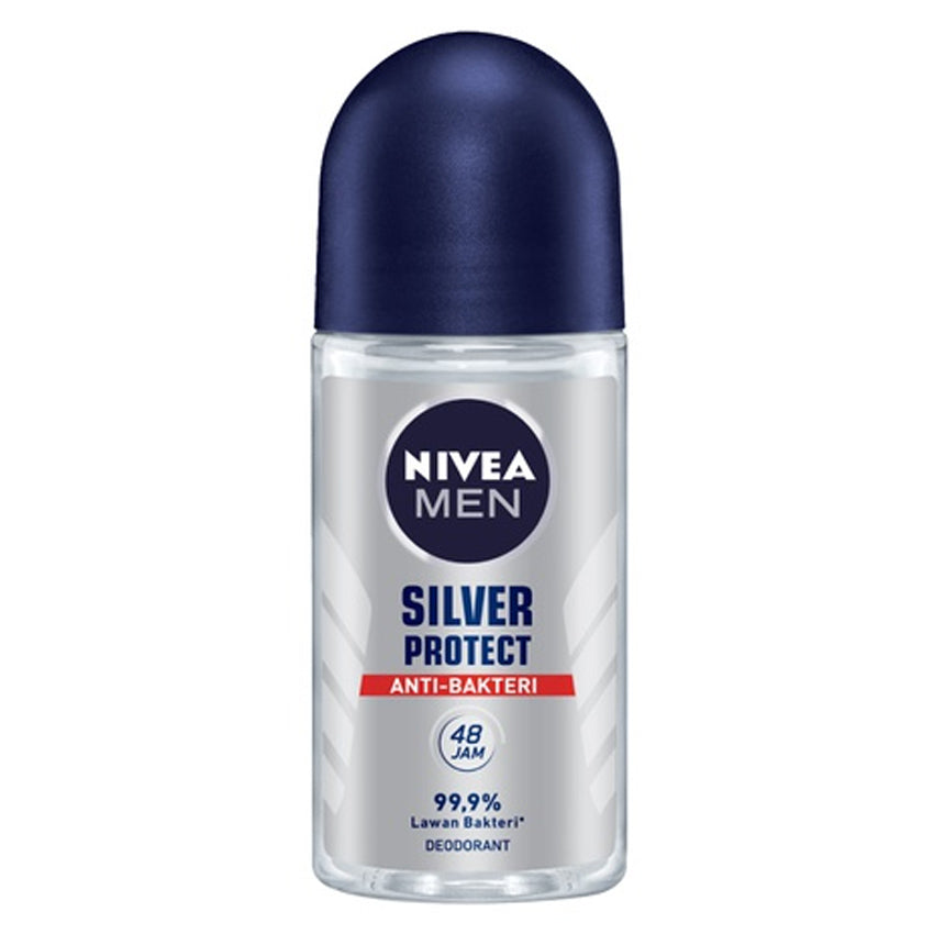 Gambar Nivea Men Silver Protect Deodorant Roll On - 50 mL Jenis Perawatan Pria
