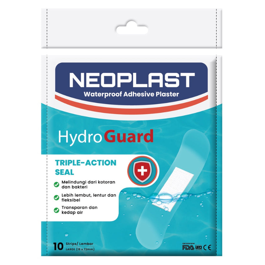 Gambar NEOPLAST HydroGuard Waterproof Adhesive Plester - 10 Sheets Jenis Kesehatan