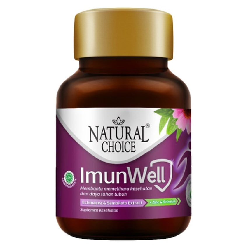 Gambar Natural Choice Imunwell - 30 Kaplet Jenis Suplemen Kesehatan