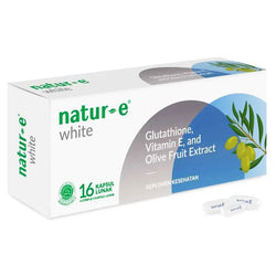 Gambar Natur-E White Brightening Vitamin - 16 Soft Capsule Kesehatan Kulit
