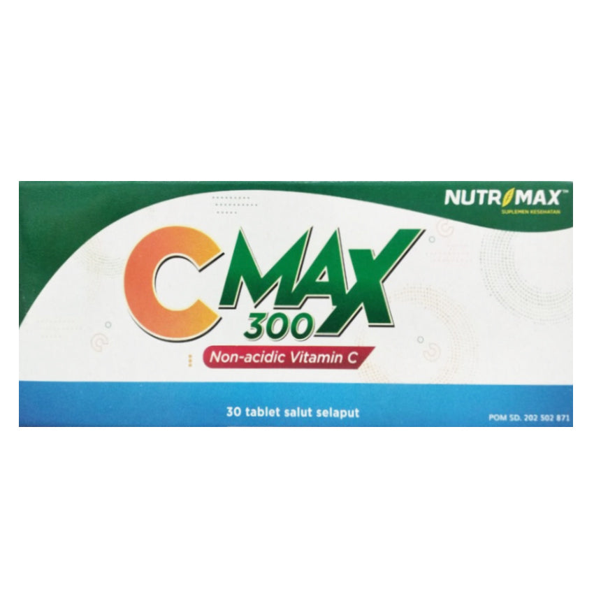 Gambar Nutrimax C Max 300 Strip - 30 Tablet Jenis Suplemen Kesehatan