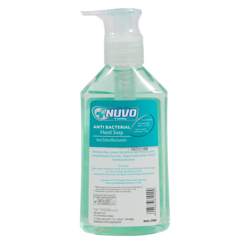 Nuvo Hand Soap Icy Splash Bottle - 250 mL