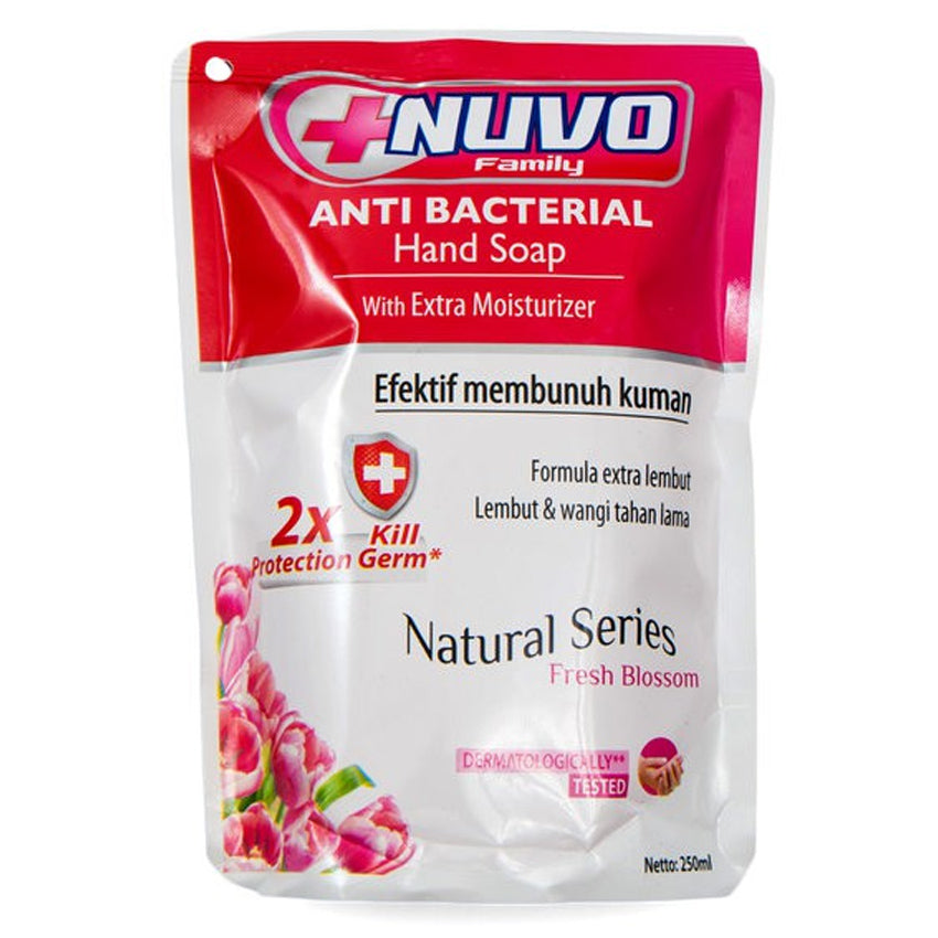 Nuvo Hand Soap Fresh Blossom Pouch - 250 mL