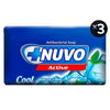 Nuvo Active Cool Bar Soap - 76 gr (3 Pcs)