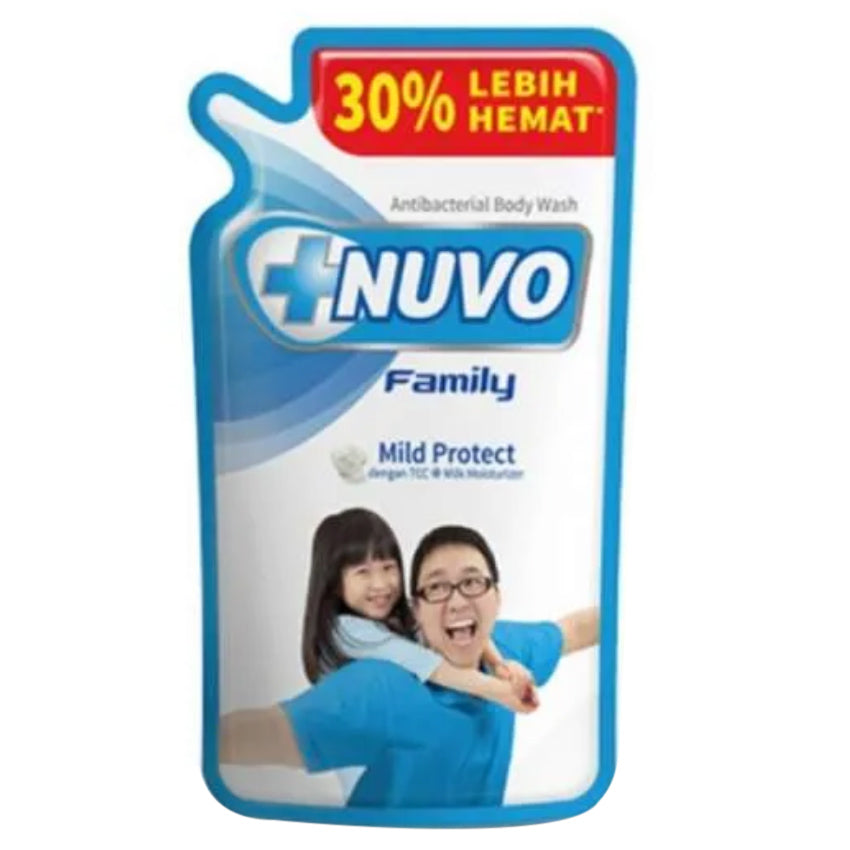 Nuvo Mild Protect Body Wash Pouch - 850 gr