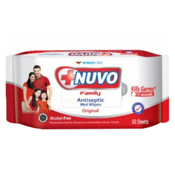 Gambar Nuvo Original Antiseptic Wipes - 50 Sheets Perawatan Tubuh
