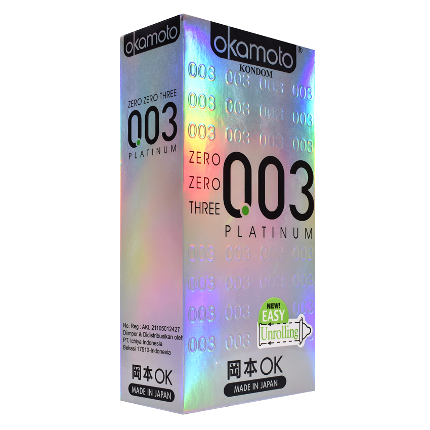 Okamoto Kondom Platinum - 10 Pcs