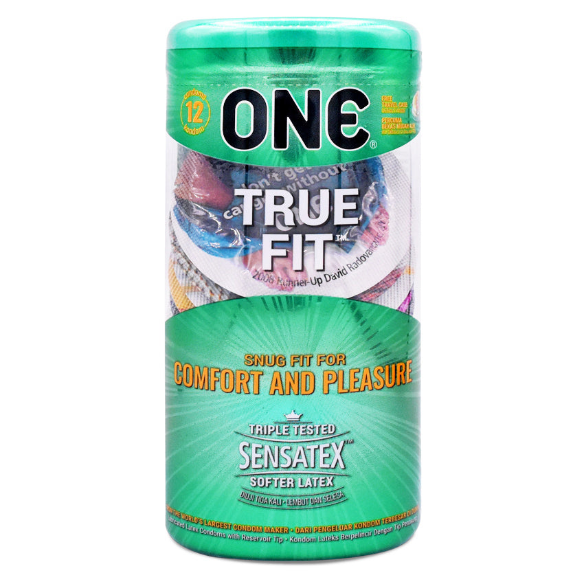Gambar ONE? Kondom True Fit - 12 Pcs Jenis Kondom