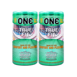Gambar ONE® Kondom True Fit 12 Pcs - 2 Box Kondom