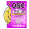 ONE® Kondom Mixed Pleasures - 3 Pcs