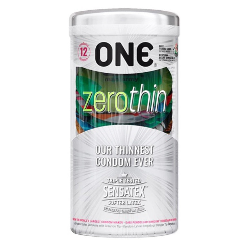 Gambar ONE® Kondom Zero Thin - 12 Pcs Kondom