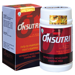 Gambar Onsutri For Men - 60 Kapsul Obat Kuat