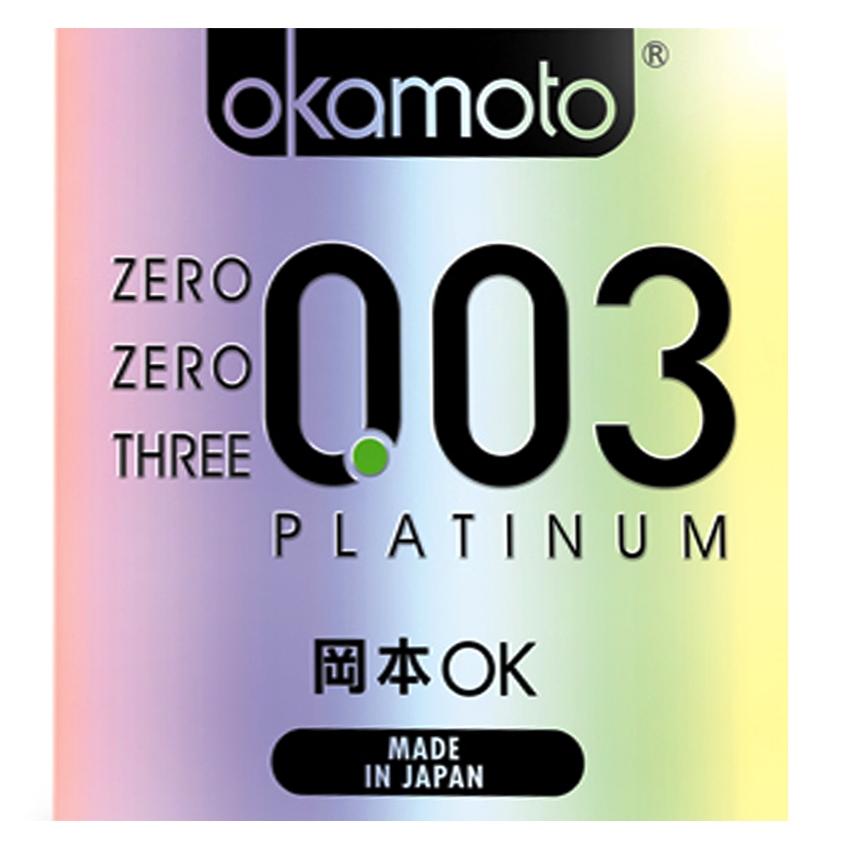 Okamoto Kondom Platinum - 2 Pcs