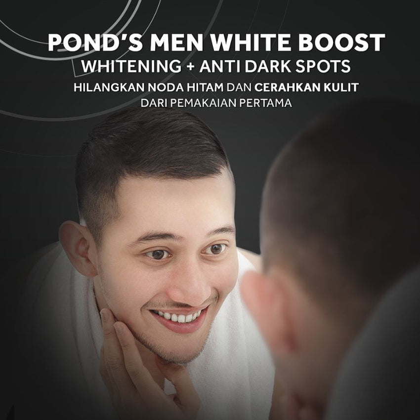 Gambar Ponds Men Bright Boost Facial Scrub - 100 gr Jenis Perawatan Pria