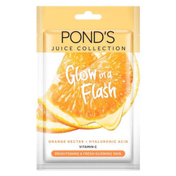 Gambar Ponds Juice Collection Orange Nectar  Hyaluronic Acid Sheet Mask - 20 gr Perawatan Wajah