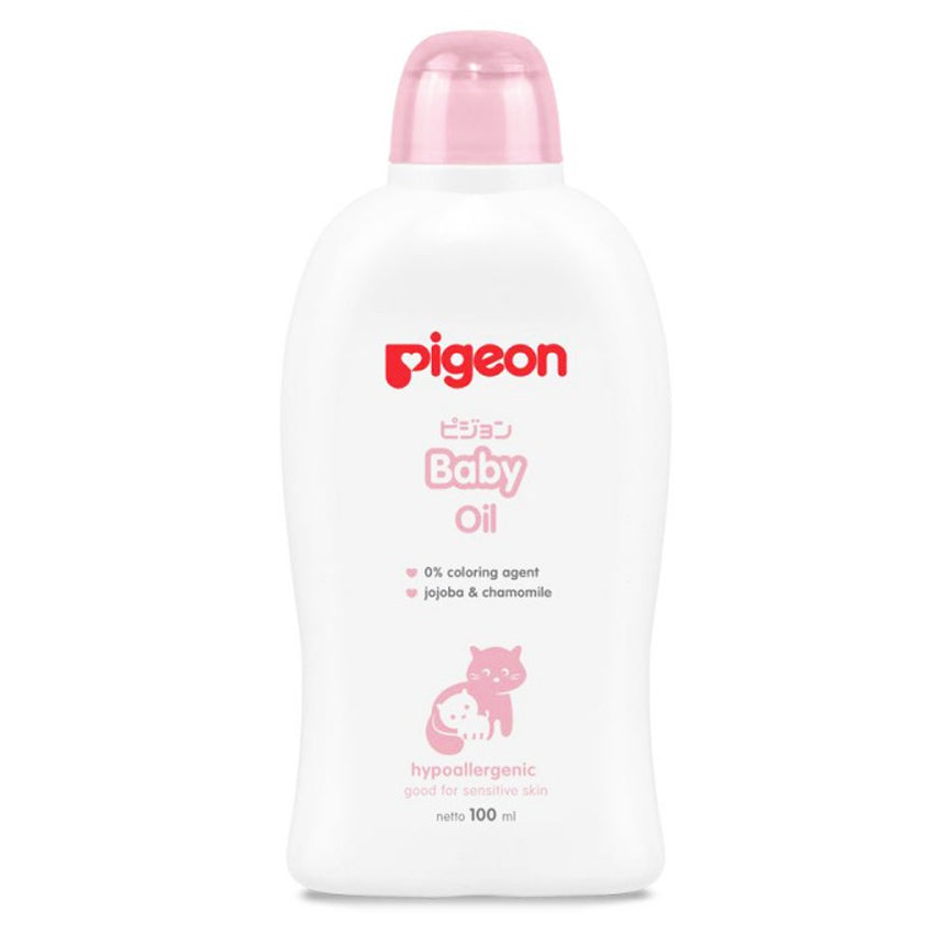 Gambar Pigeon Baby Oil with Chamomile - 100 mL Perlengkapan Bayi & Anak