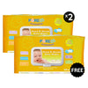 Pure BB Hand & Mouth Orange Combo - 60 Sheets (2)