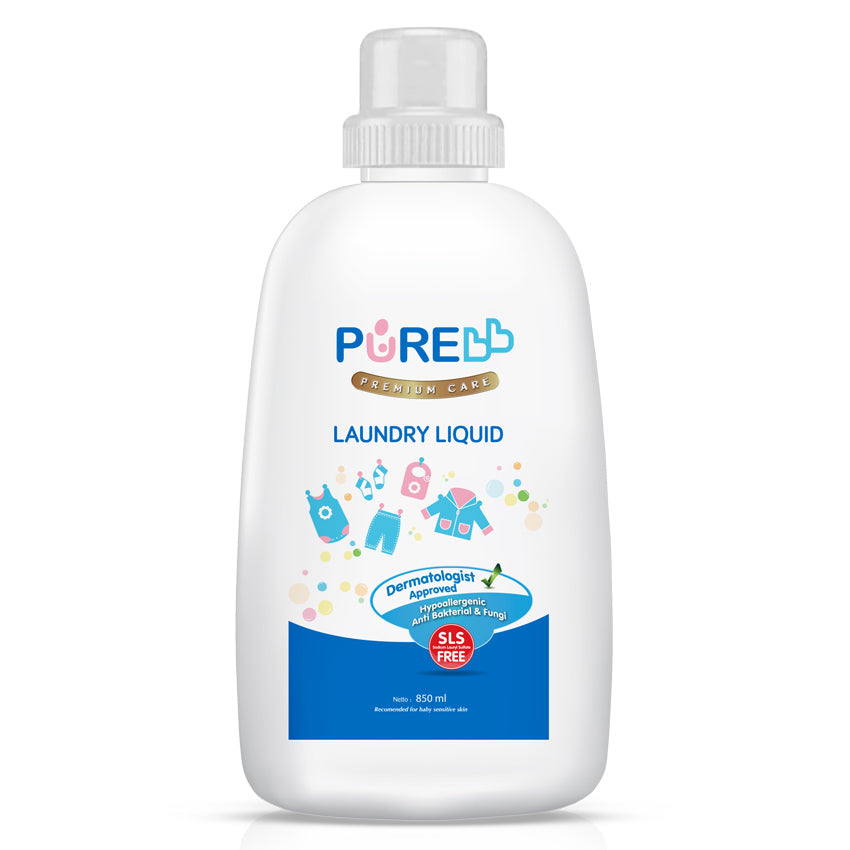 Pure BB Laundry Liquid Botol - 850 mL