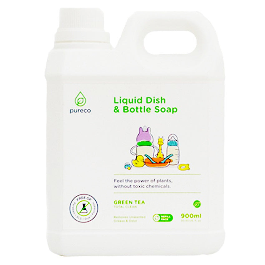 Pureco Liquid Dish & Bottle Soap - 900 mL