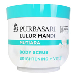 Gambar Purbasari Lulur Mandi Mutiara Brightening  Vit E - 200 gr Perawatan Tubuh