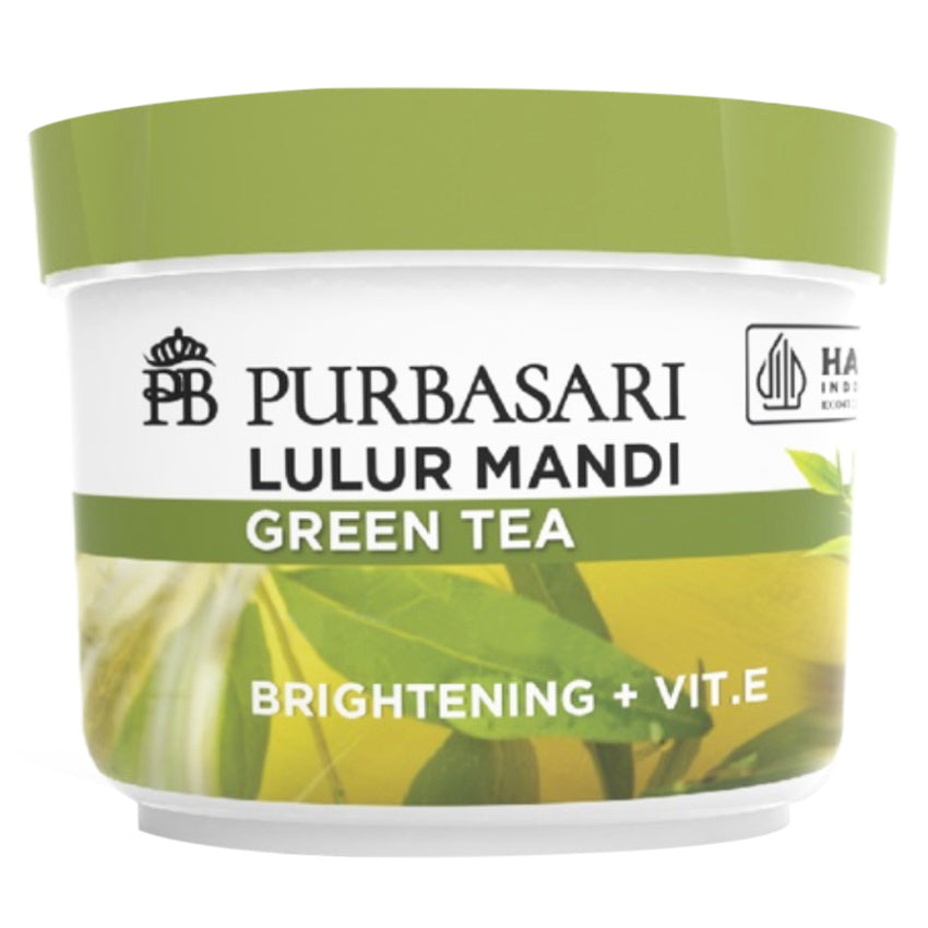 Gambar Purbasari Lulur Mandi Mutiara Green Tea Whitening + Vit E - 125 gr Jenis Perawatan Tubuh