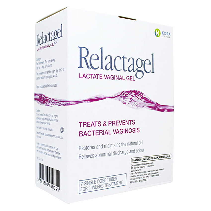 Gambar Relactagel Lactate Vaginal Gel - 7 Tube Suplemen Kesehatan