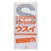 Sagami Kondom Xtreme Superthin - S - 10