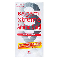 Gambar Sagami Kondom Xtreme Amino Gold - 10 Pcs Kondom
