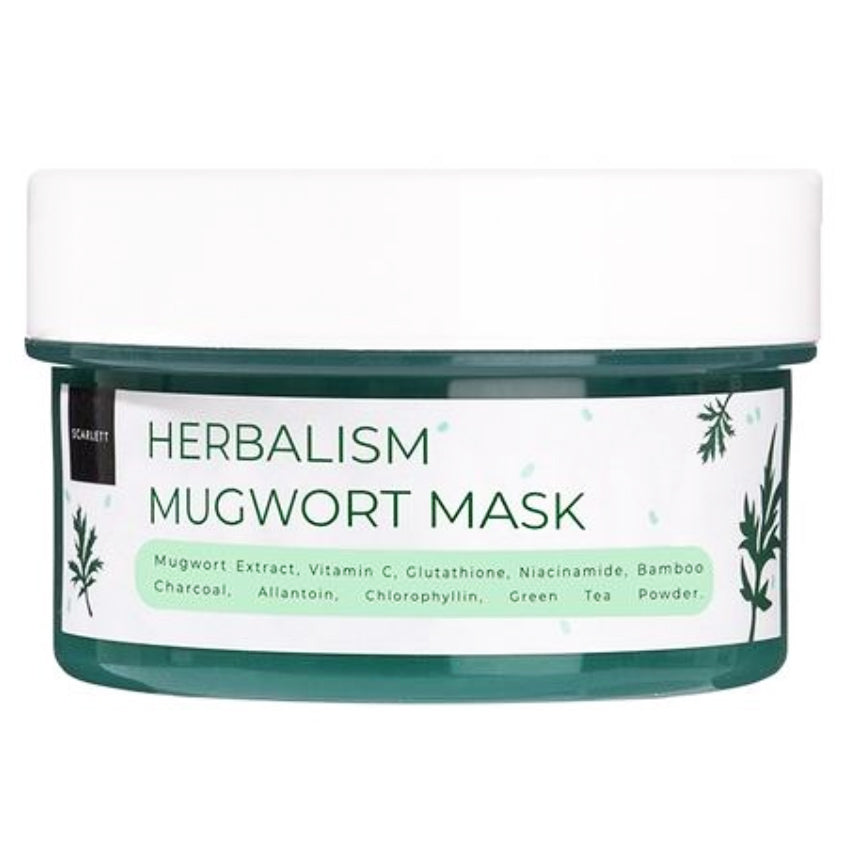 Gambar Scarlett Whitening Herbalism Mugwort Mask - 100 gr Jenis Perawatan Wajah